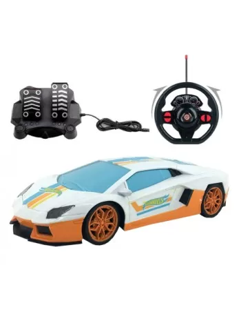 VEICULO RC TURBO TIGER HOT WHEELS 7 FUNCOES BAT REC/4546