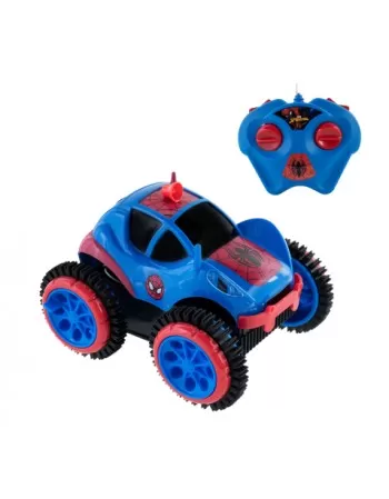 VEICULO RC VIRA VOLTA SPIDER FLIP SPIDER-MAN 3 FUNCOES/5851